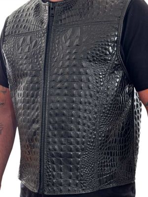 Leather Motorcycle Vests